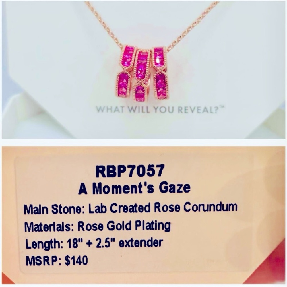 Bomb party necklace A moments gaze